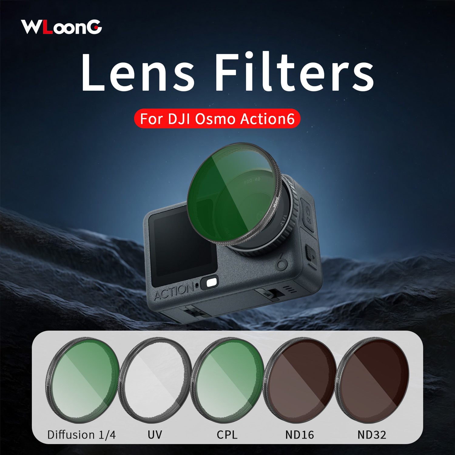 Photography Sport - voor DJI Osmo Action 6 Len