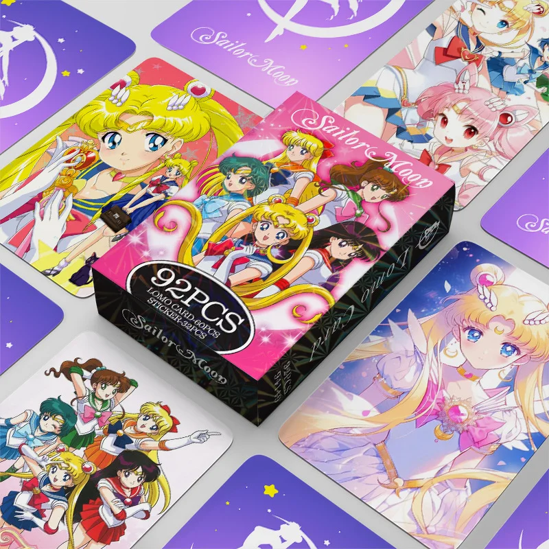 Photography Gallery - 92pcs Sailor Moon Nieuwe Lomo Kaarten