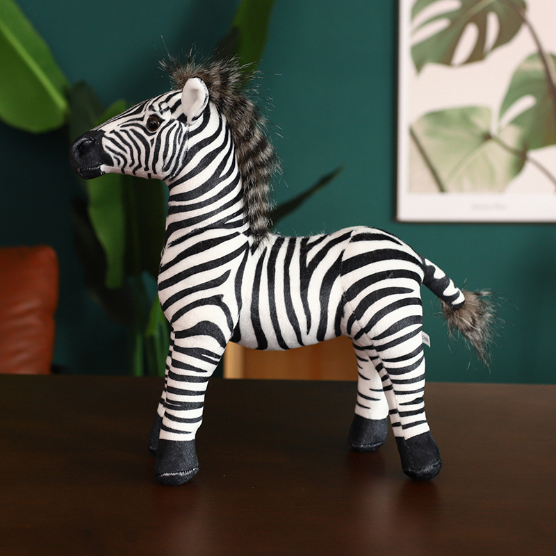 Photography Zebra - Witte Pelikaan Creatieve Zebra Standbeeld Ambachten
