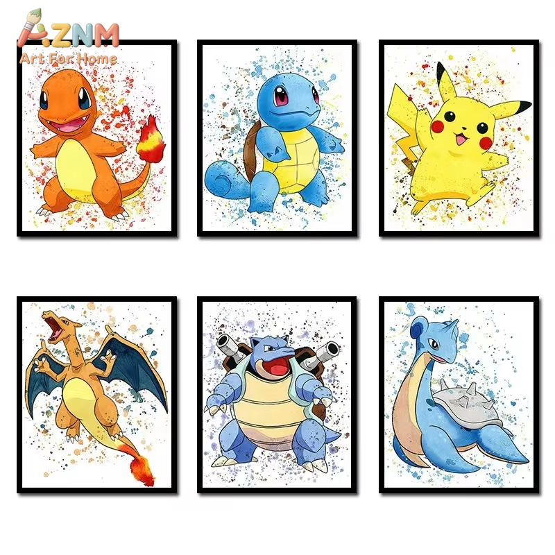 Photography Gallery - 1PC, Anime Pokemon Canvas Schilderij Bulbasaur