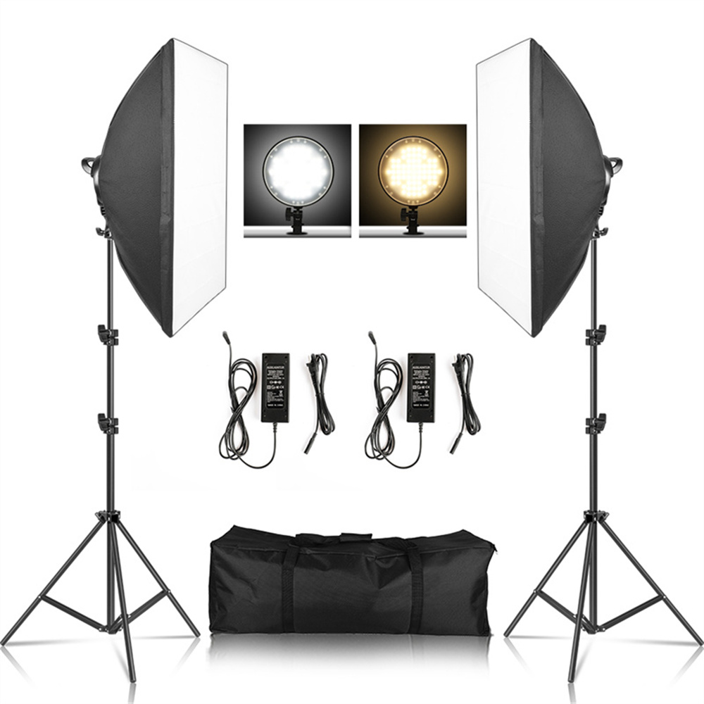Photography Umbrella Lighting Kit - Softbox Licht Fotografie Kit Foto 2M
