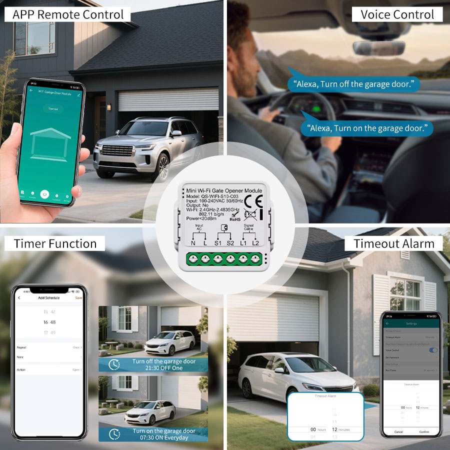 Tuya Smart WiFi of Zigbee gara - Remote Shutter Release recensie en prijs