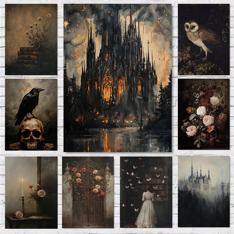 Dark Academia Antiek Gotisch K - Photography Landscape recensie en prijs