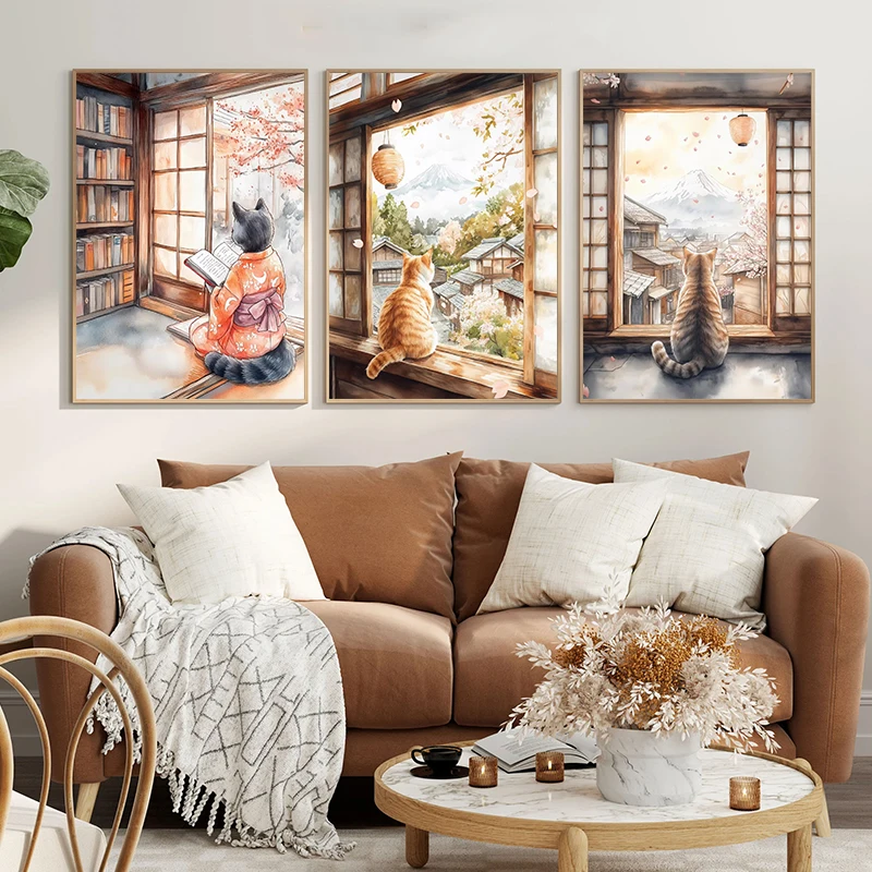 Japanse Zwarte Kat Baden Maan  - Photography Gallery recensie en prijs