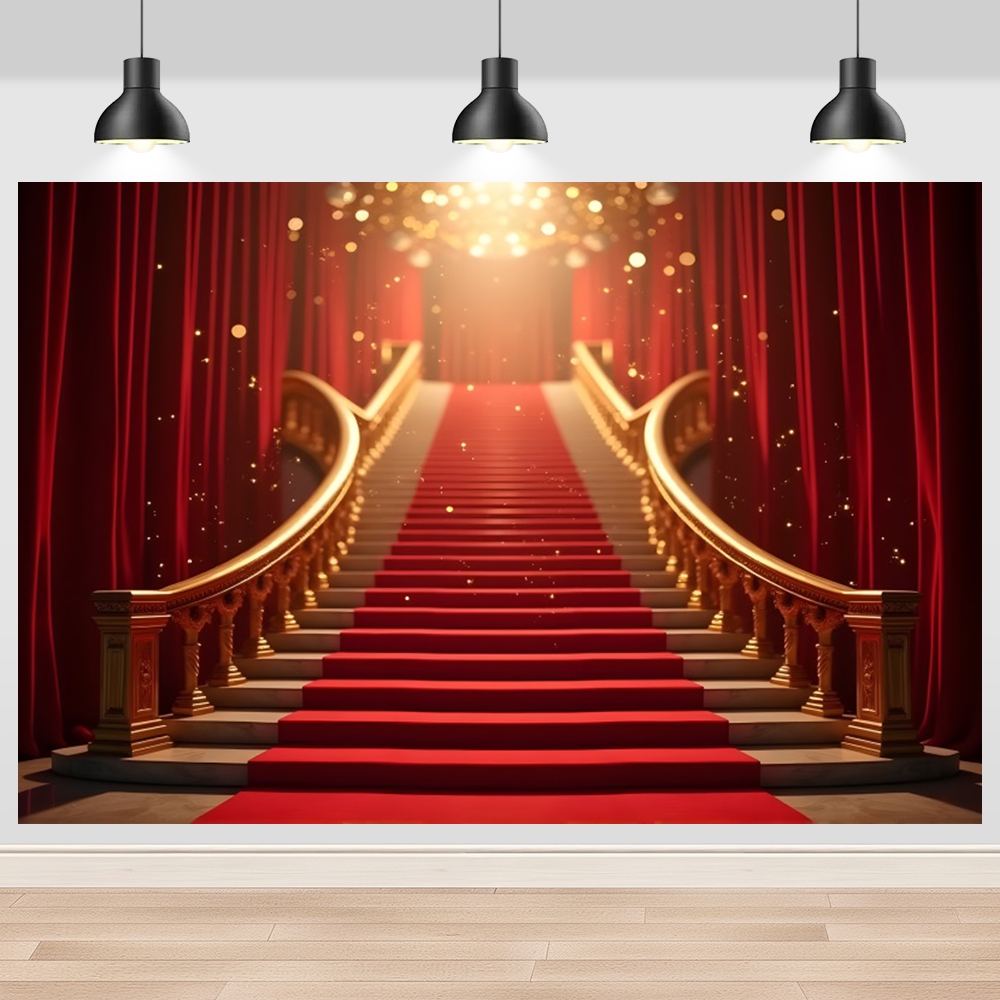 Rode loper trap achtergrond fl - Photography Award recensie en prijs
