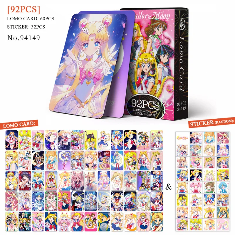 92pcs Sailor Moon Nieuwe Lomo  - Photography Gallery recensie en prijs