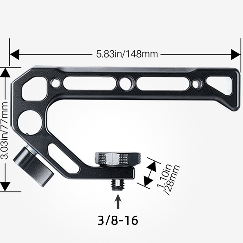 Camera Top Handvat Handgreep H - Camera Cage Rig recensie en prijs