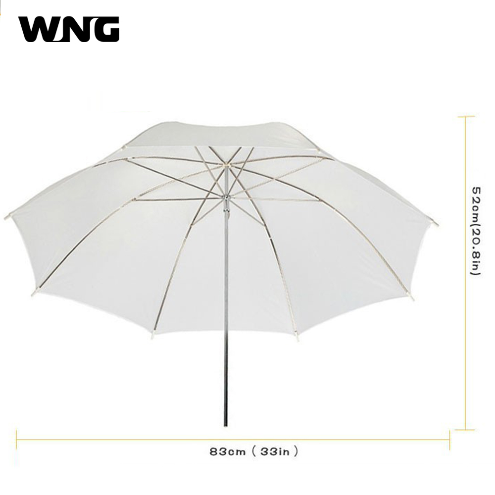 33 inch 83cm Lichtgewicht Foto - Photography Umbrella Diffuser recensie en prijs