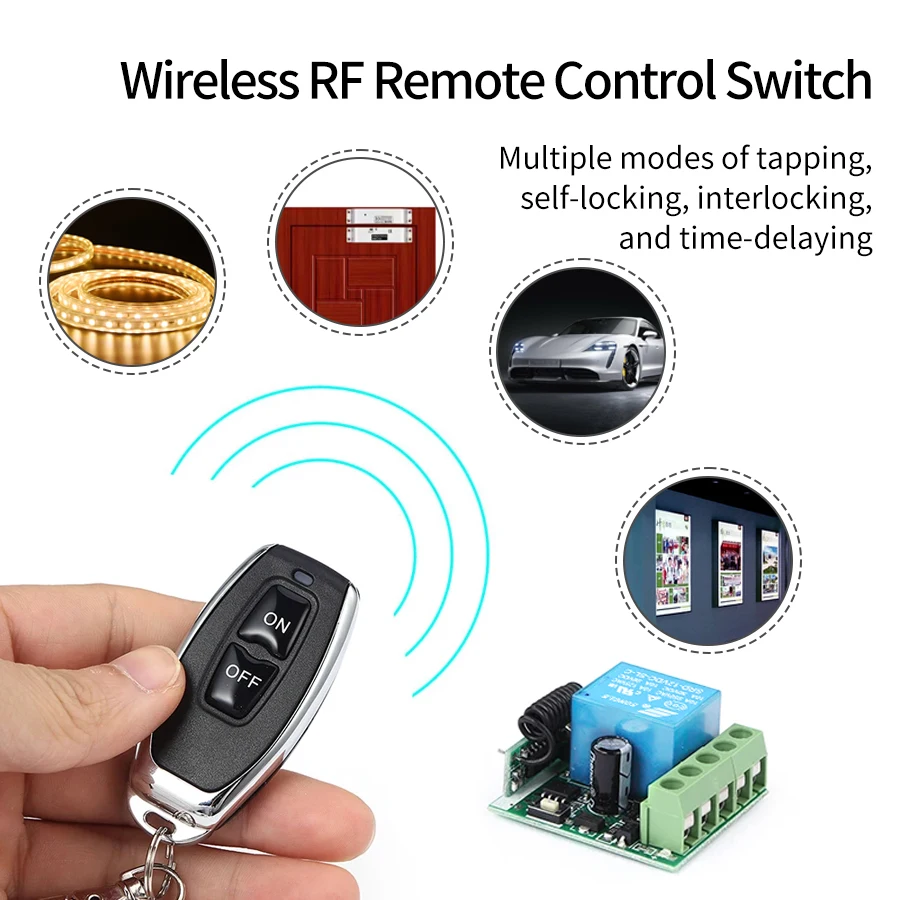 DC12V 1CH 10A Relais Ontvanger - Remote Shutter Release recensie en prijs