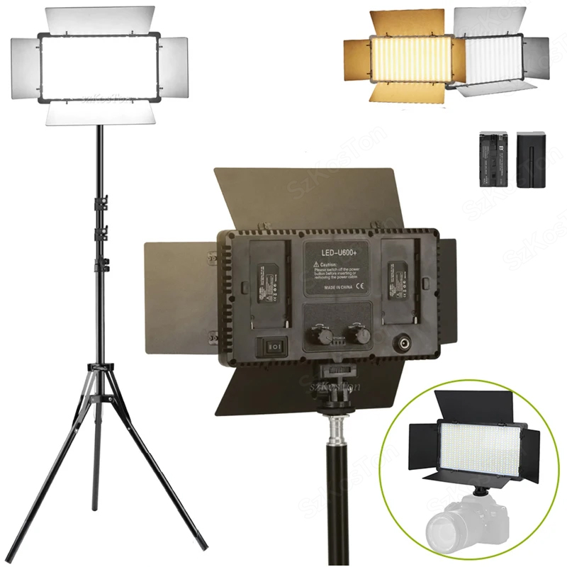 U800 U600 Led Foto Studio Vide - Photography Umbrella Lighting Kit recensie en prijs