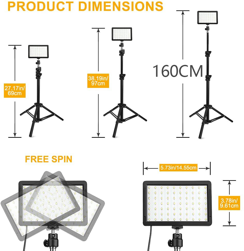 Led-videolamp Camera Fotografi - Photography Umbrella Lighting Kit recensie en prijs